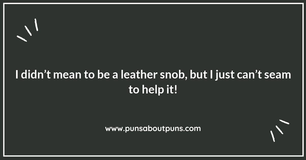 From Hide to Hilarity: Leatherworking Puns to Savor