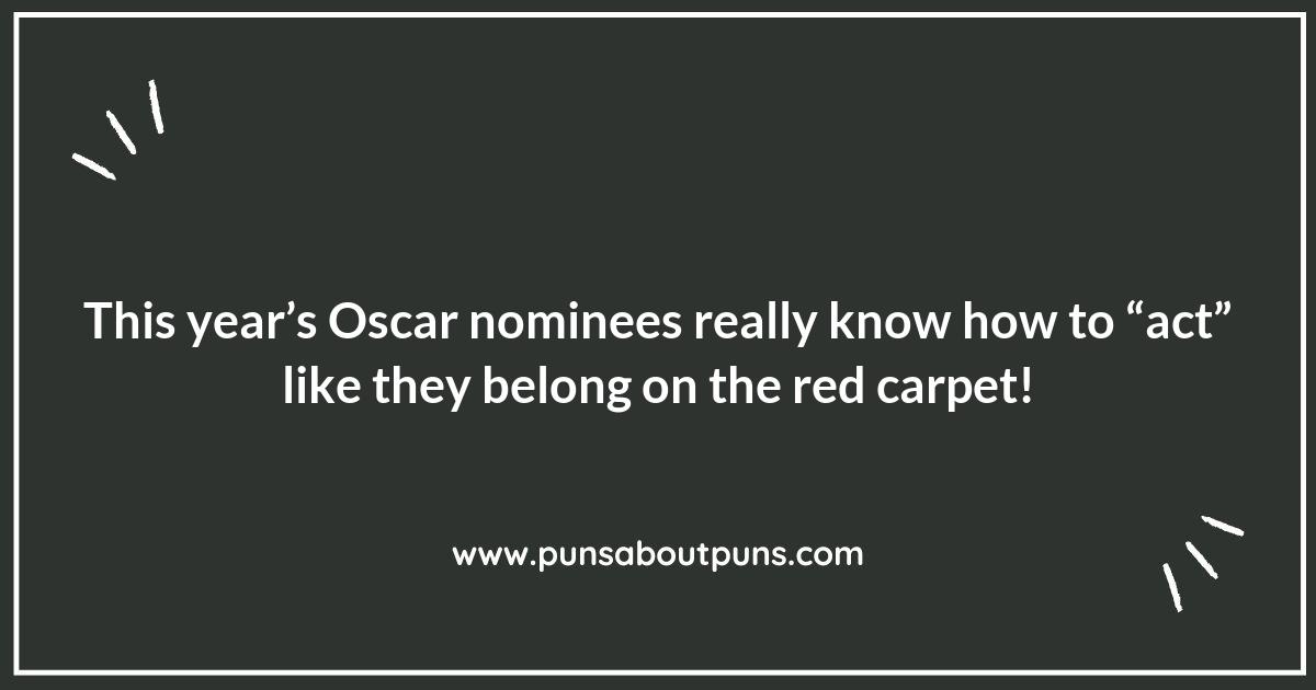 From Screen to Scene: Oscars Puns Explored