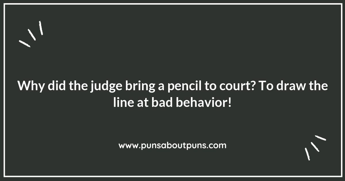 From the Bench to the Punchline: Judge Puns That Rule