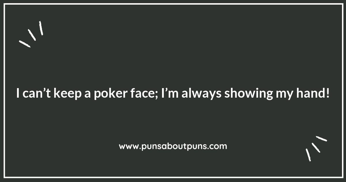 Full House of Fun: Creative Poker Puns