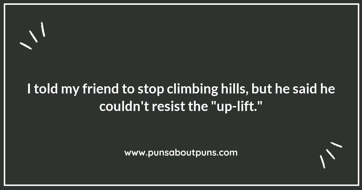 Funny Hill Puns for Adventurers and Hikers