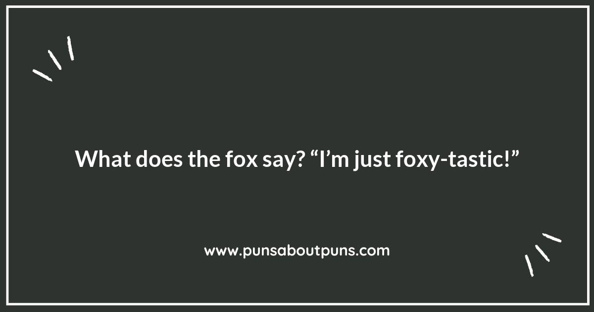 Fur-Sure Laughs: Exploring Fox Puns and Wordplay