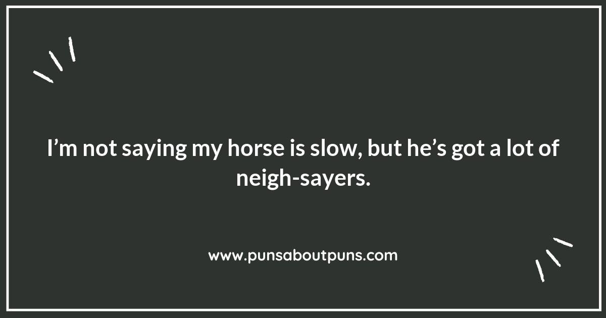 Galloping Through the Best Horse Racing Puns