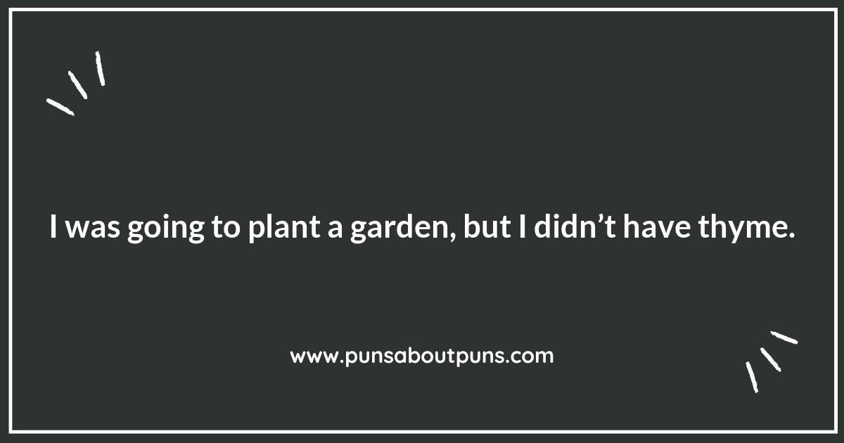 Garden Puns That Are Simply Unbe-leaf-able