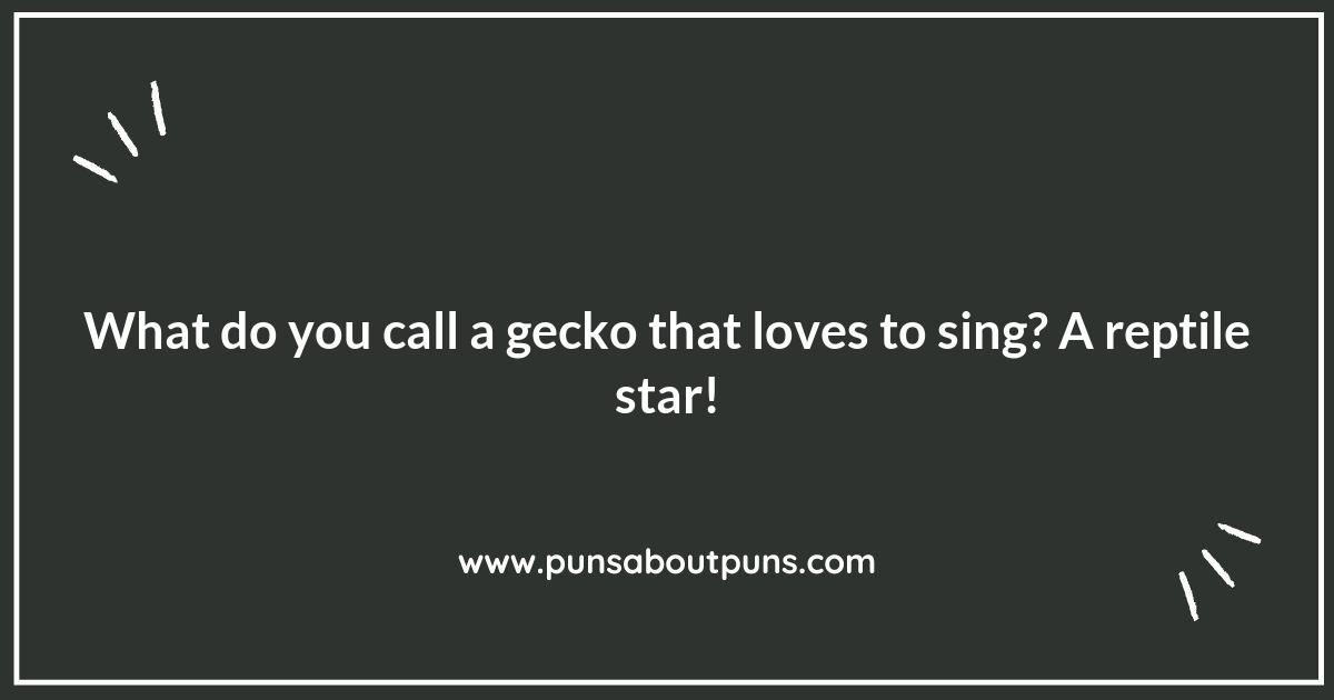 Gecko Puns That Will Have You Climbing with Laughter