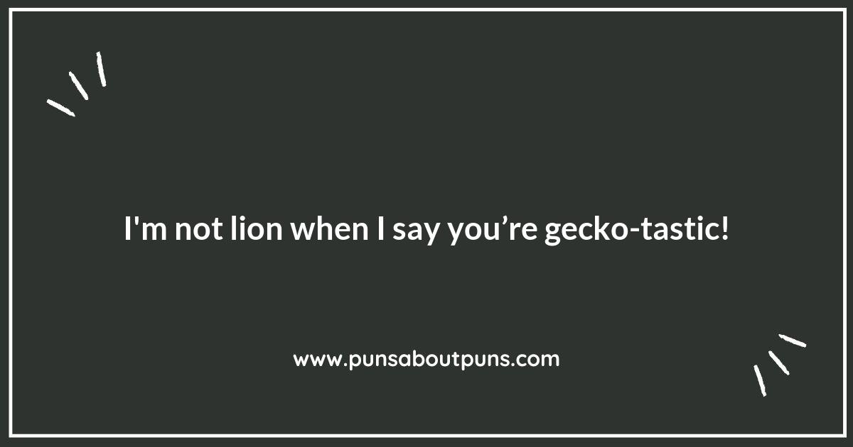 Gecko Puns for Nature Lovers