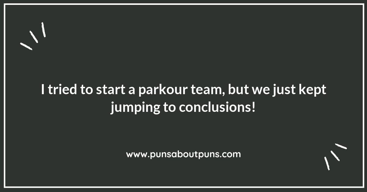 Get Over These Parkour Puns with a Smile