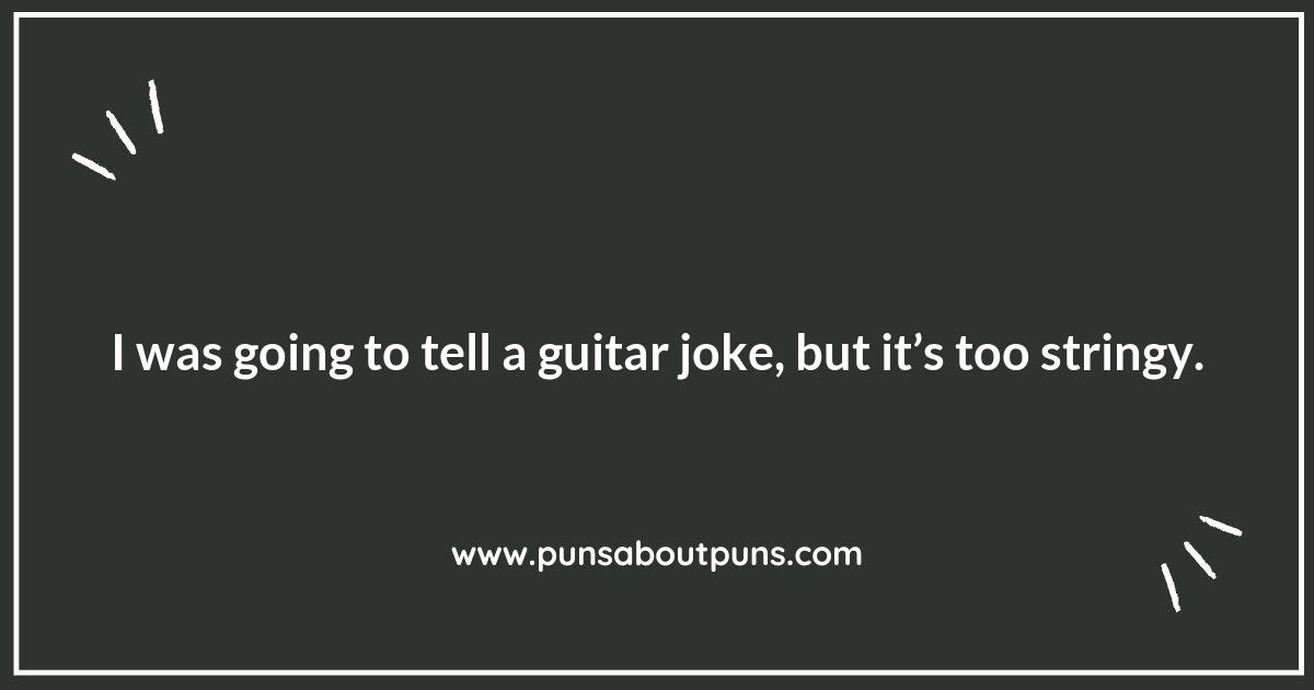 Get in the Groove with These Witty Guitar Puns