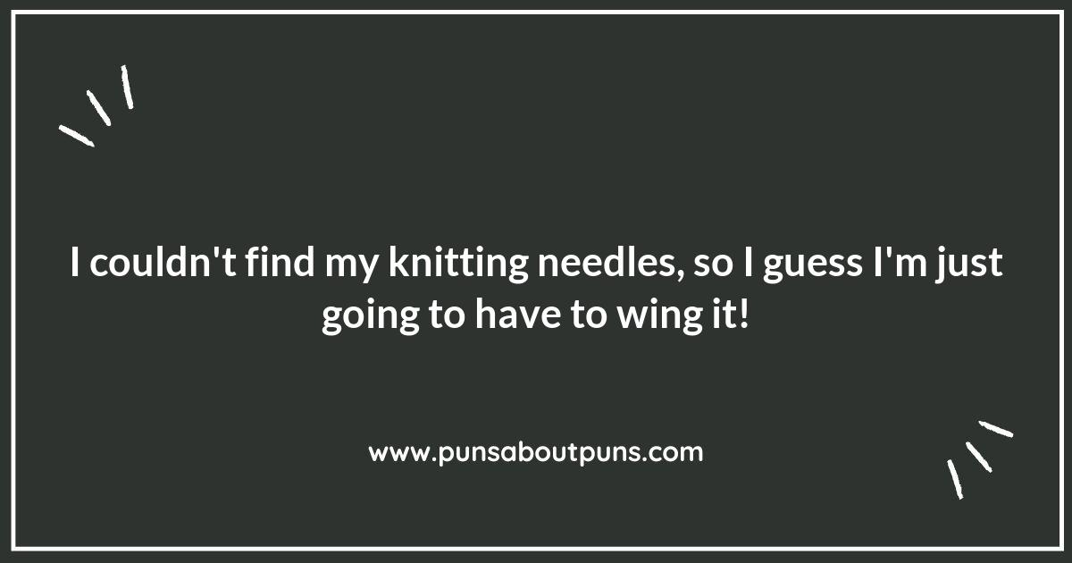 Getting Tangled in Yarn Puns: A Knitter's Delight