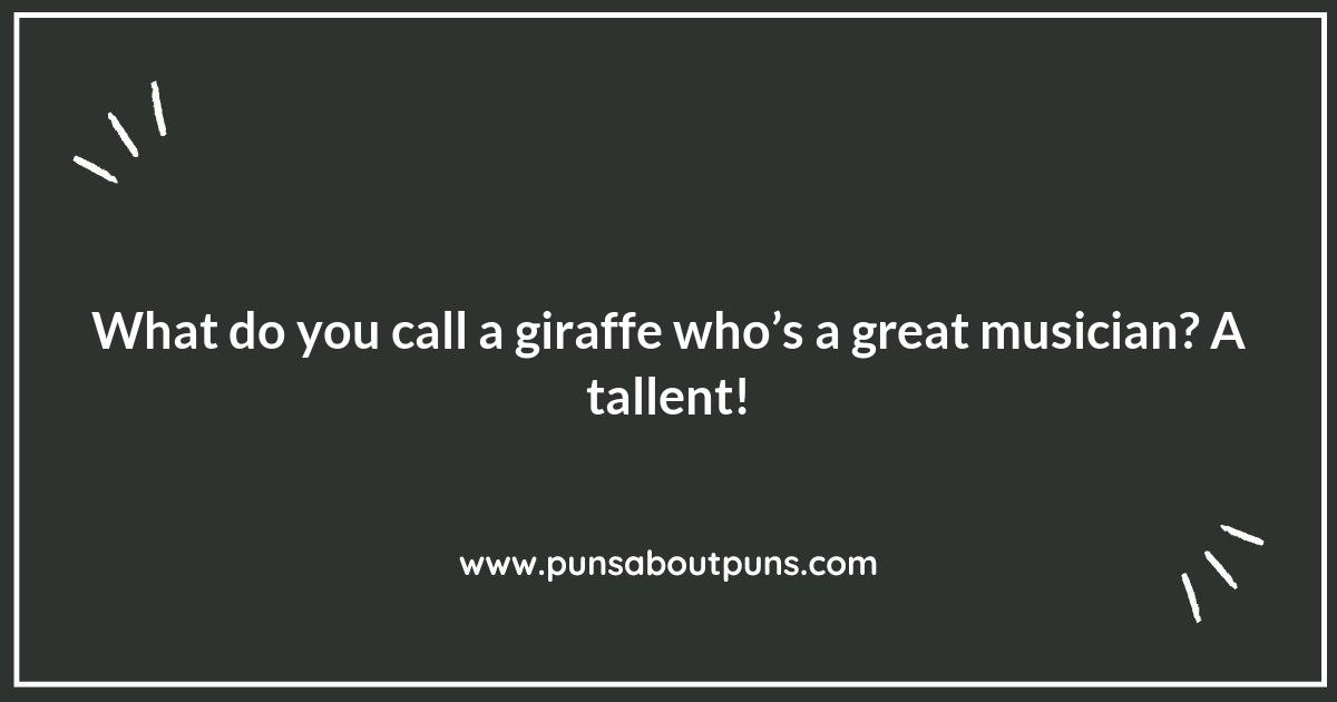 Giraffe Puns That Are Head and Shoulders Above the Rest