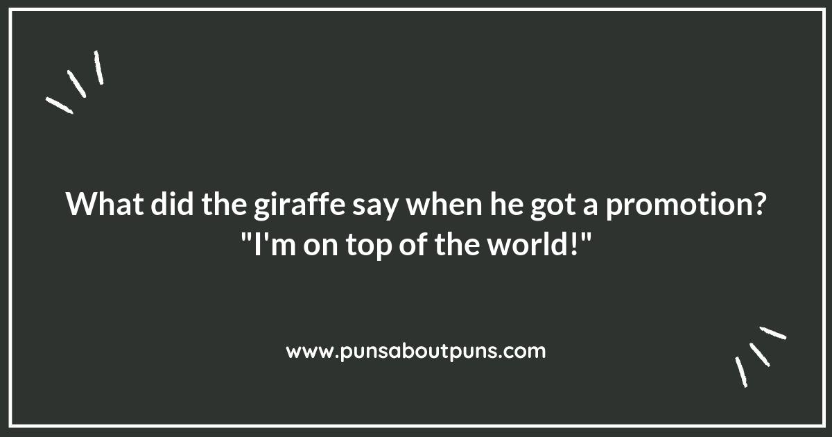 Giraffe Puns That Will Stretch Your Imagination