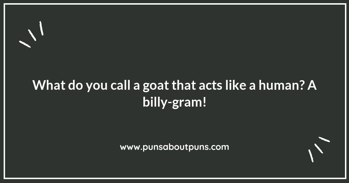 Goat Puns to Keep You Laughing All Day Long