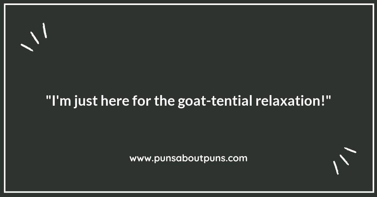 Goat Yoga Puns