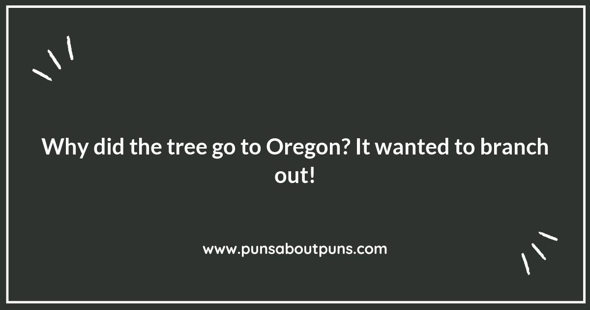 Going Green with Oregon Puns: Nature's Wordplay