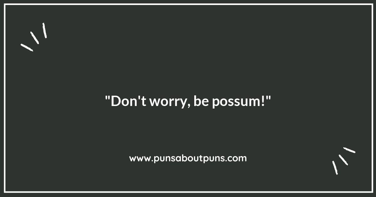 Going Possum: Punny Expressions for Wildlife Lovers