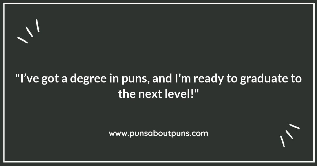 Graduation Puns to Toast to New Beginnings