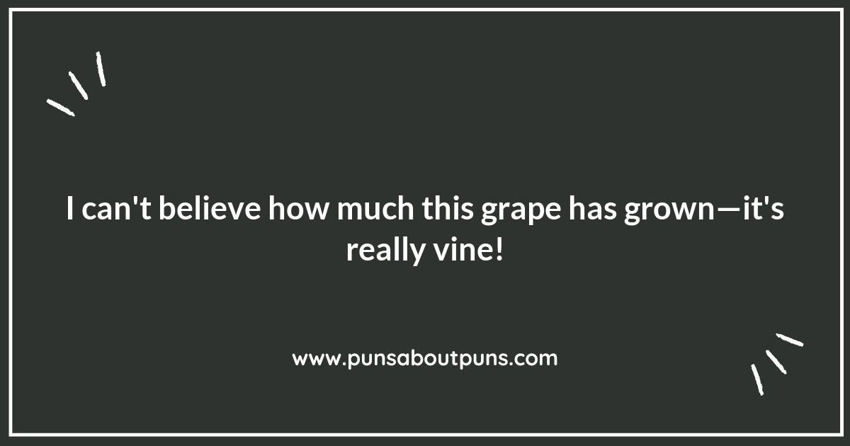 Grape-tastic Humor: Puns for Every Occasion