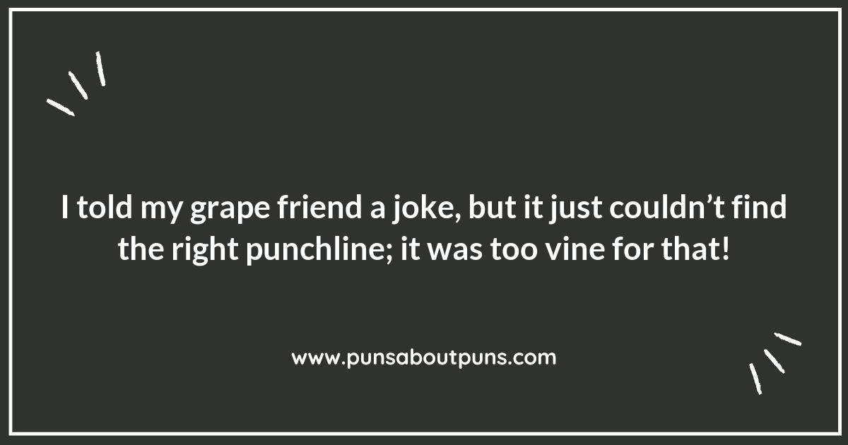 Grape Escape: Punny Jokes for Wine Lovers