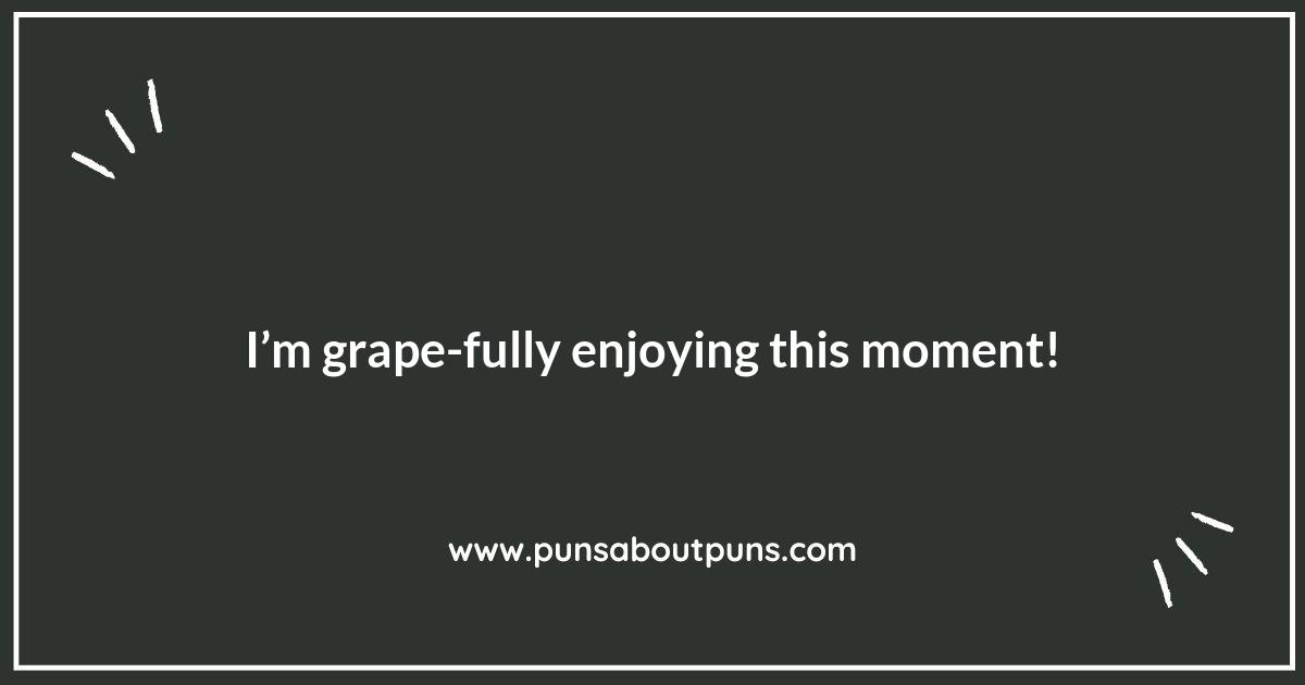 Grape Expectations: The Best Puns for Every Mood