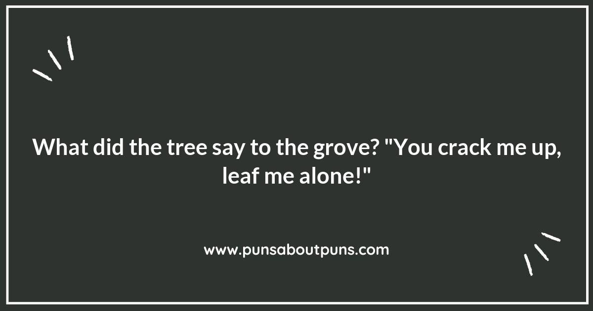 Grove Puns for Every Season: A Year-Round Collection