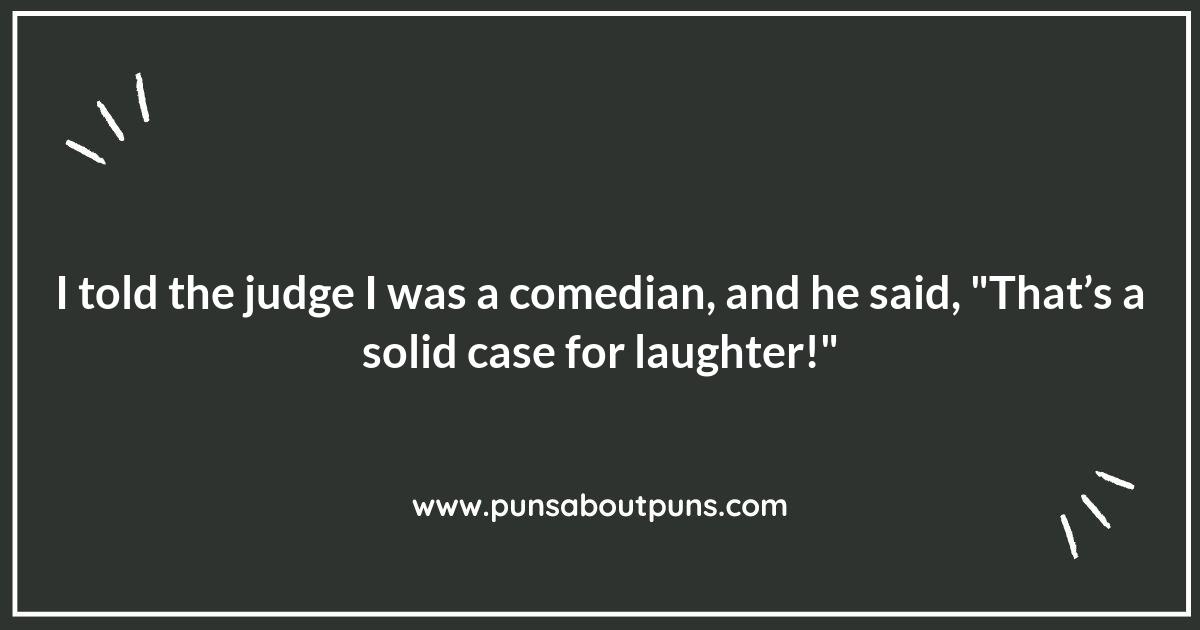 Guilty of Giggles: Judge Puns You Can't Resist