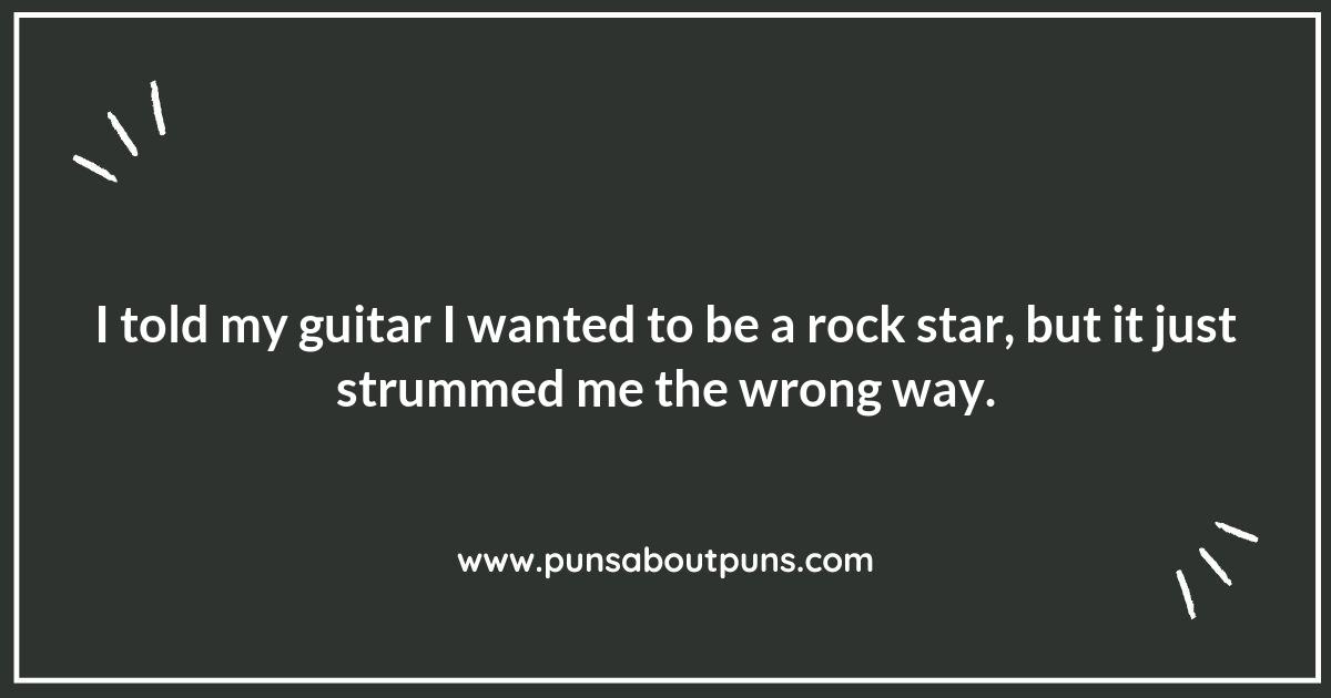 Guitar Puns That Will Make You Want to Rock On