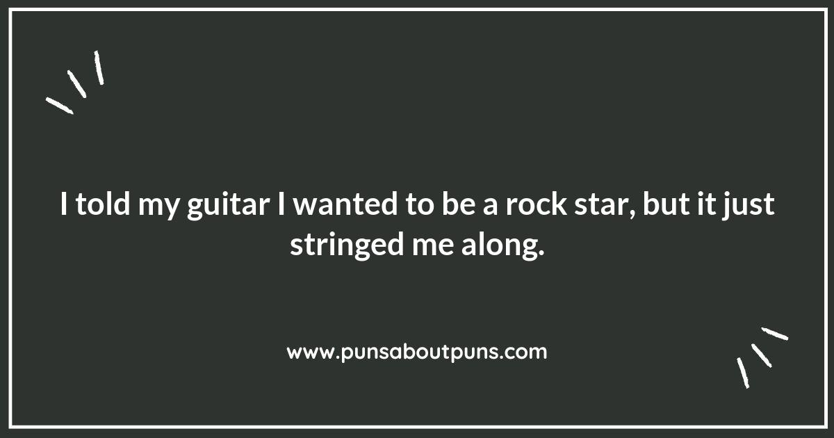 Guitar Puns to Make Your Friends Fret with Laughter