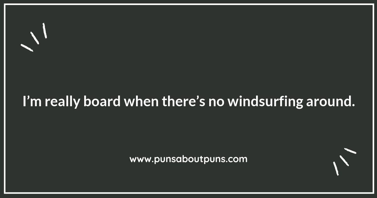 Harnessing Humor: Clever Windsurfing Puns