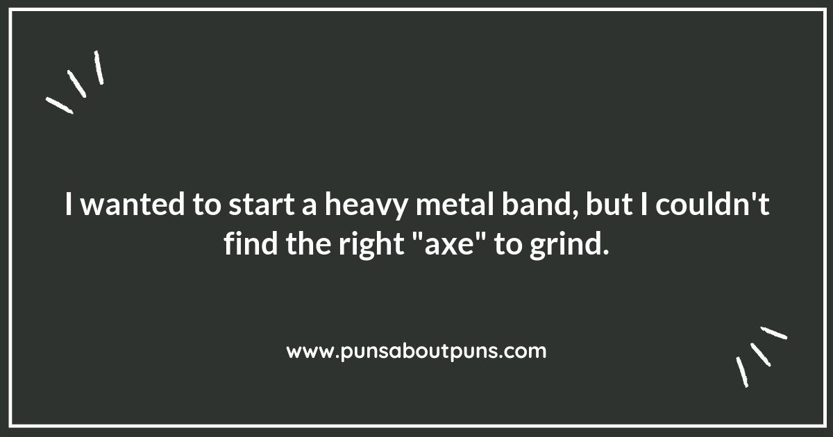 Heavy Metal Puns: A Headbanger's Guide to Humor