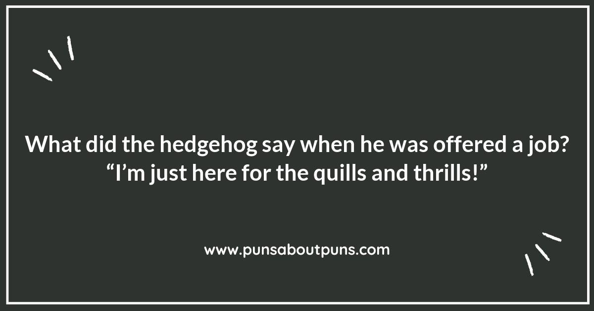 Hedgehog Puns: A Quill-ity Source of Laughter