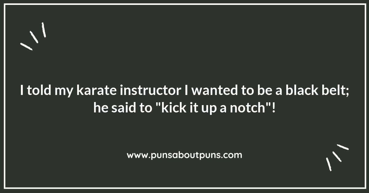 Hilarious Karate Puns for Every Martial Arts Enthusiast