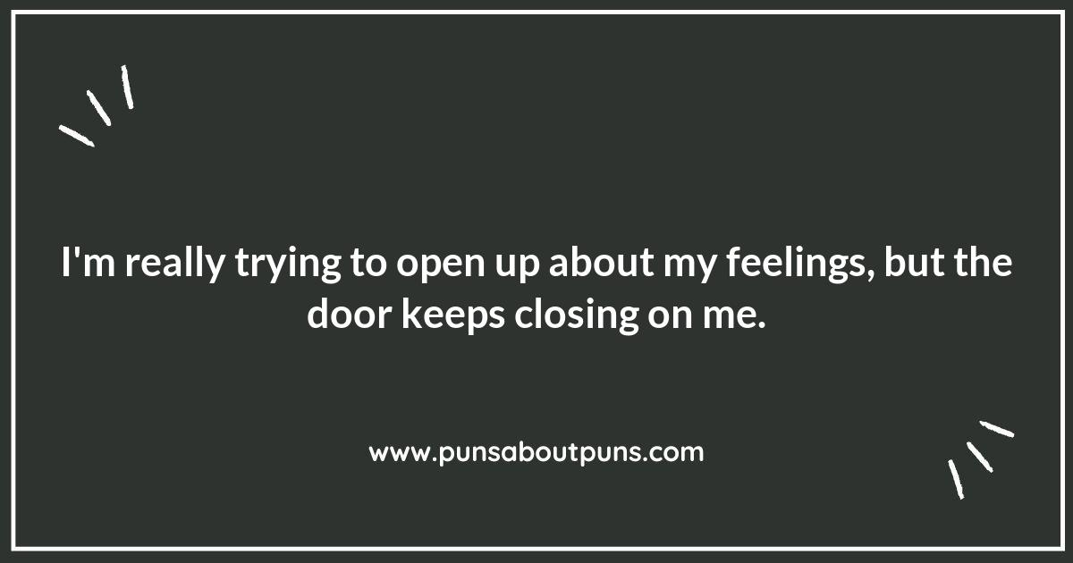 Hinges and Giggles: The Funniest Door Puns Around