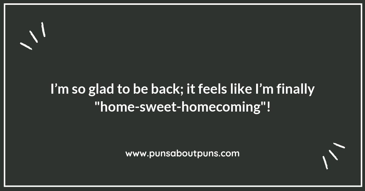 Homecoming Puns That Will Leave You in Stitches