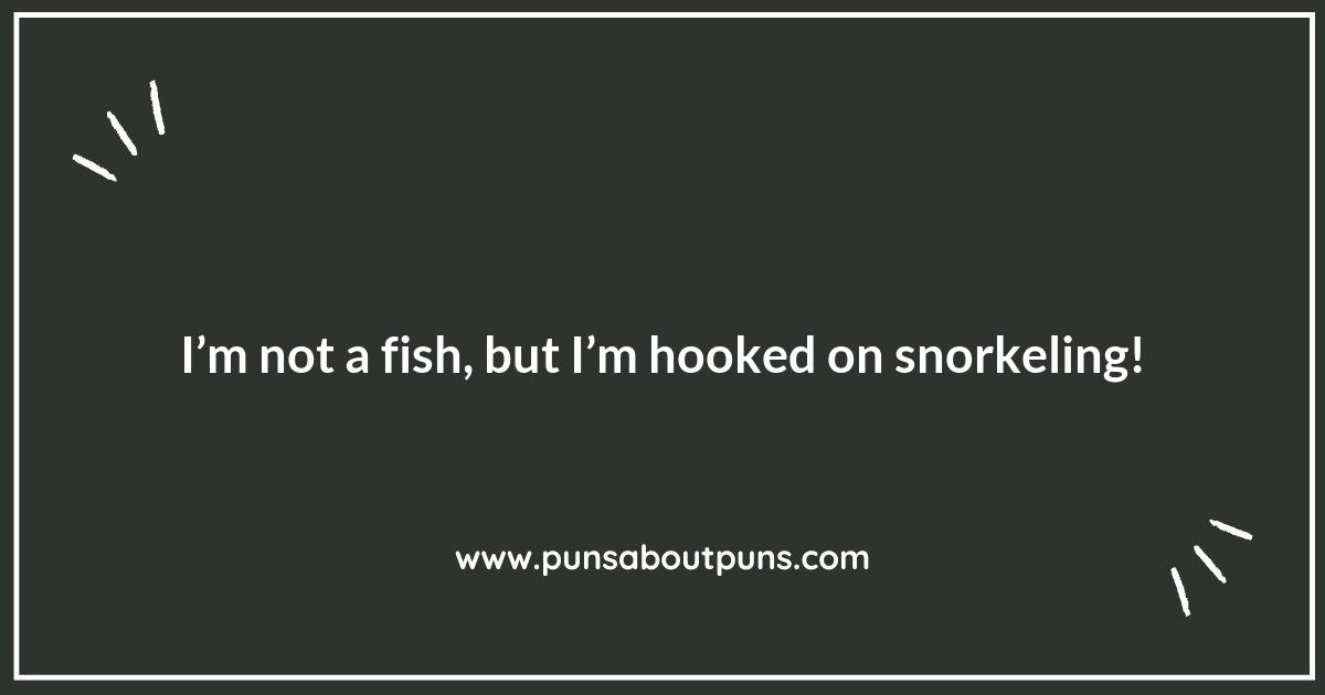 Hooked on Snorkeling: A Punny Adventure