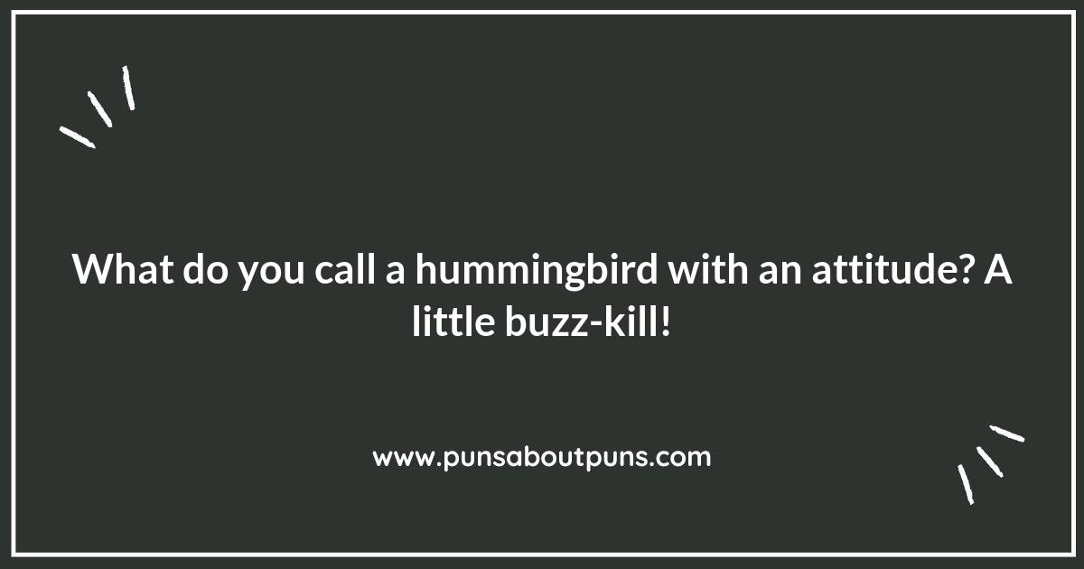 Hummingbird Puns: Tiny Birds, Big Giggles