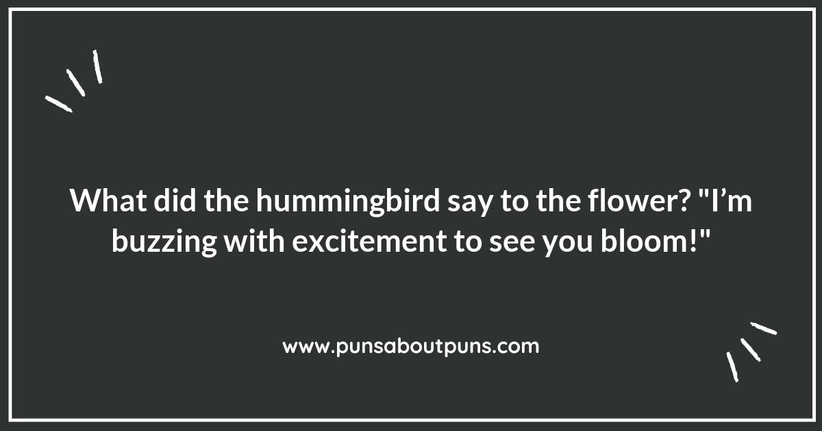 Hummingbird Puns: Winged Wonders of Wit