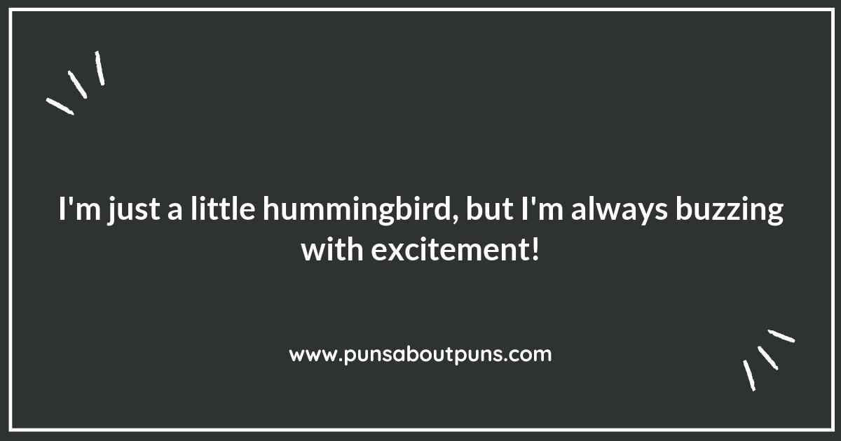 Hummingbird Puns that Will Make Your Heart Soar