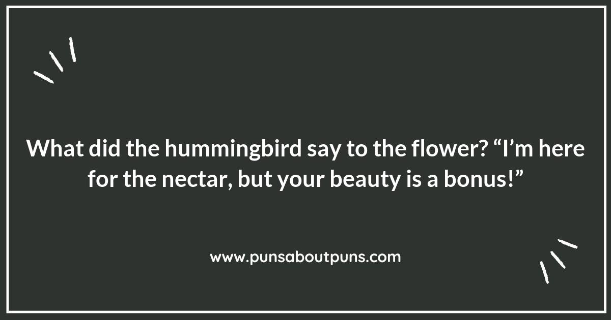 Hummingbird Puns to Make You Flutter with Laughter