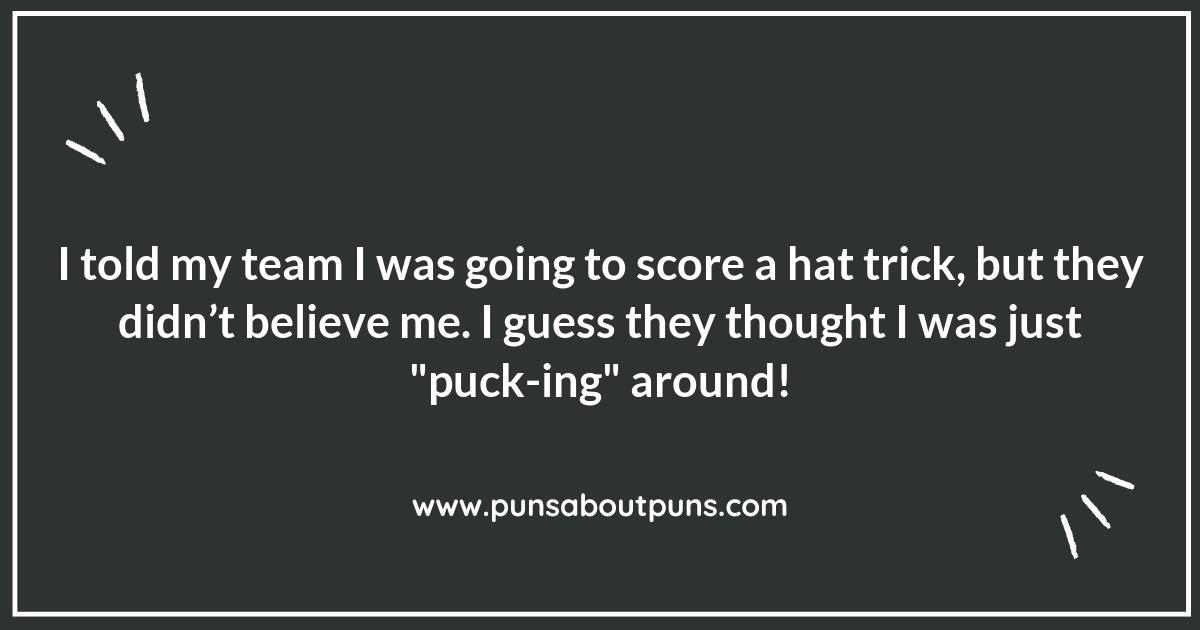 Ice Hockey Puns That Hit the Nail on the Head