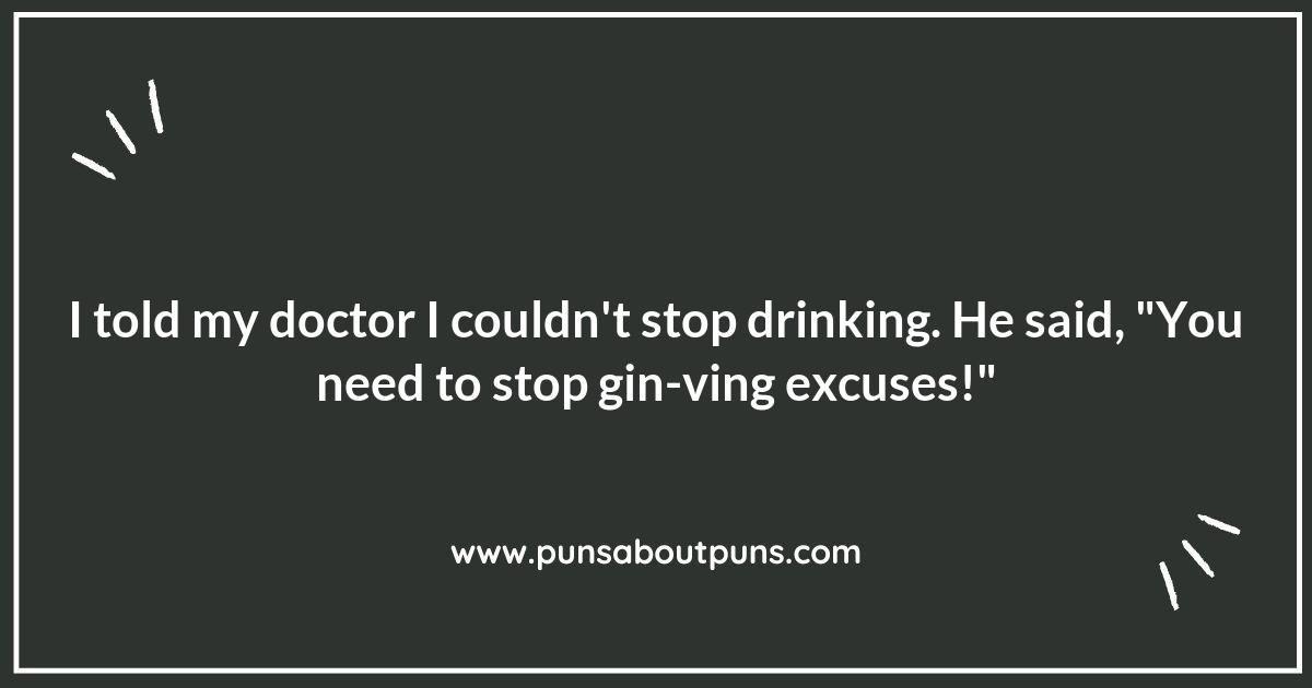 In Good Spirits: Alcohol and Medicine Puns for a Laugh In Good Spirits: Alcohol and Medicine Puns for a Laugh