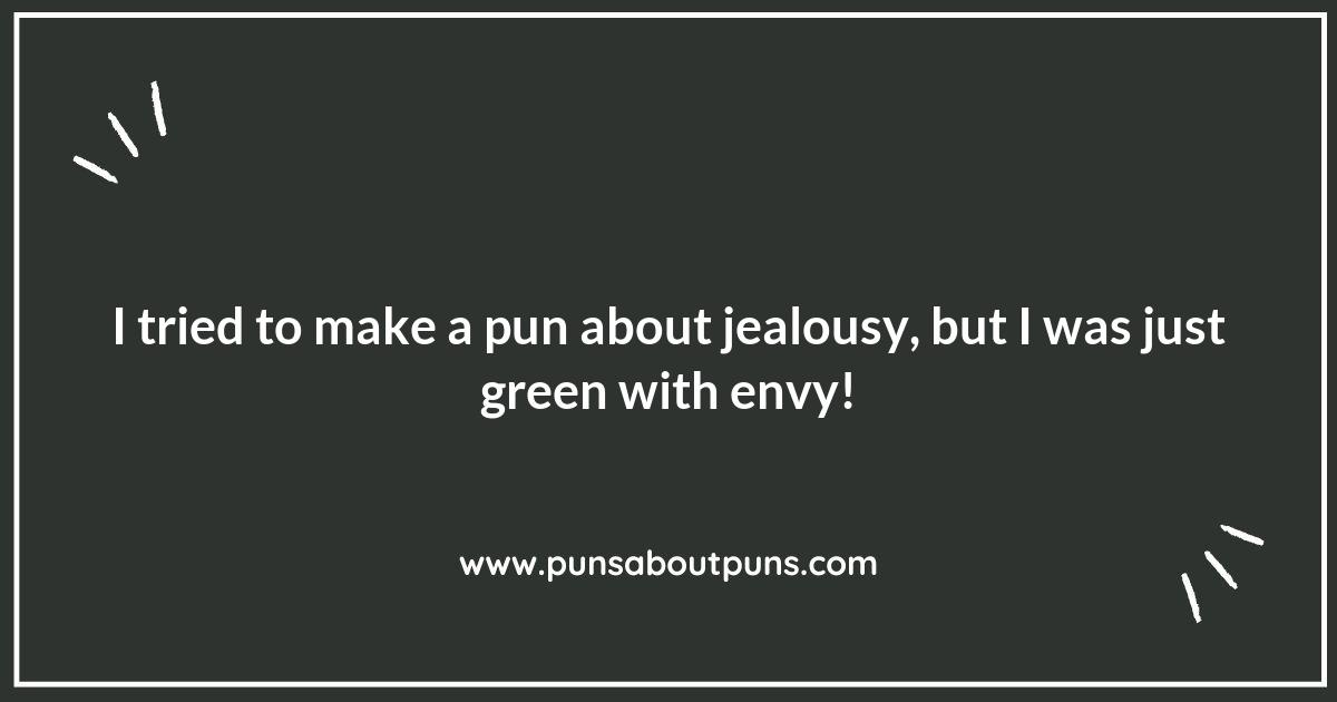 Jealousy Puns: Laughing Through the Green