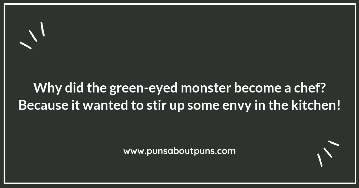 Jealousy: The Green-Eyed Monster of Puns