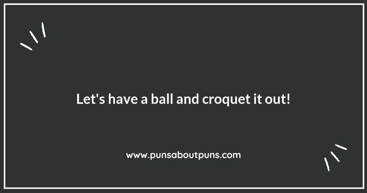 Join the Fun: Croquet Puns for Every Occasion