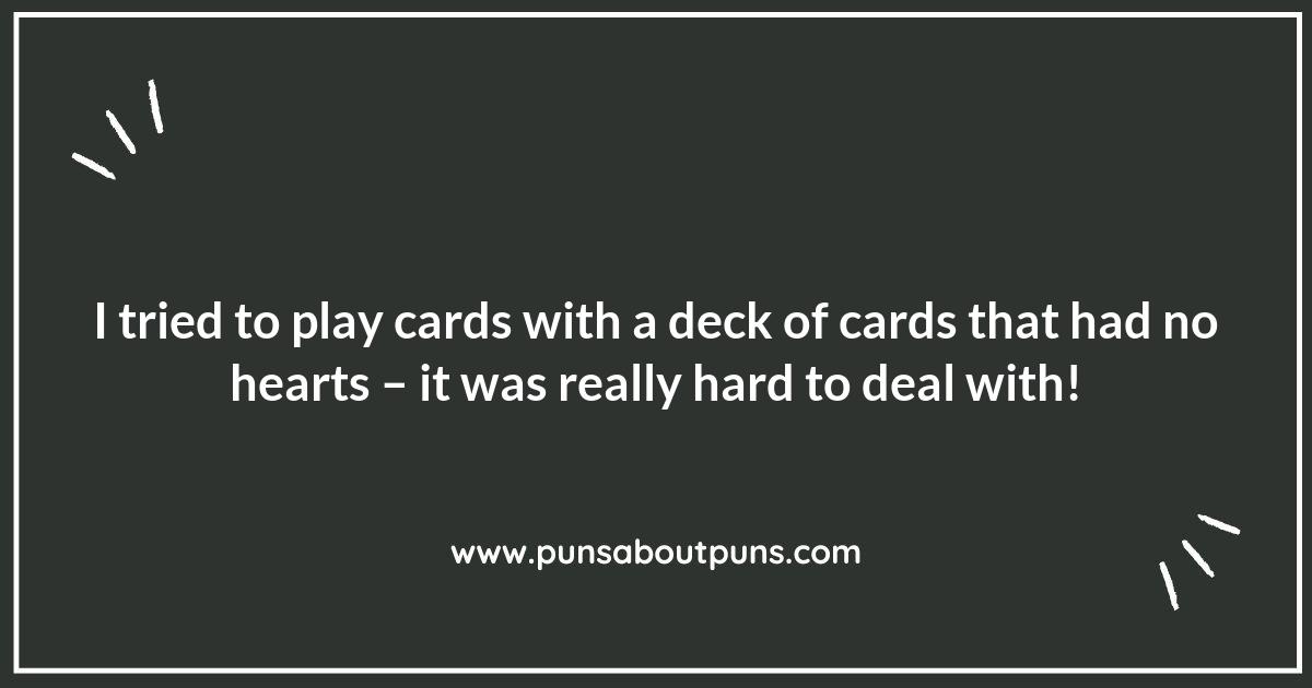 Jokers Wild: Hilarious Card Games Puns to Enjoy