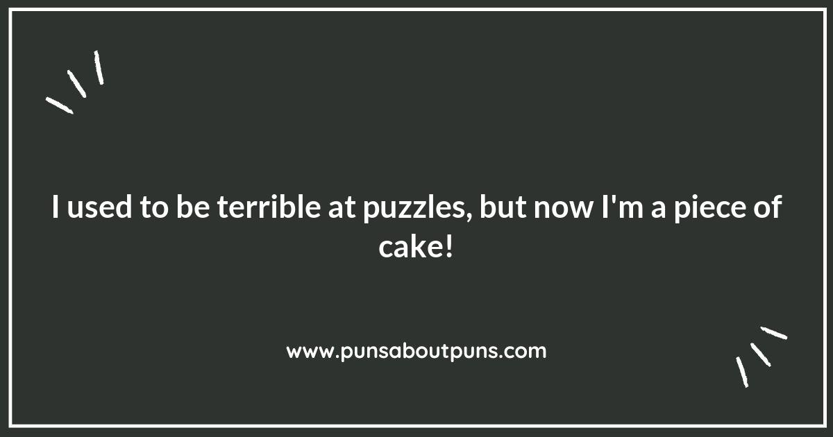 Joking Around: The Lighter Side of Puzzles Puns