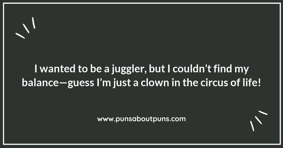 Juggling Puns: Balancing Humor and Wit