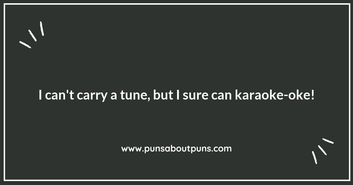 Karaoke Puns That Will Leave You in Stitches