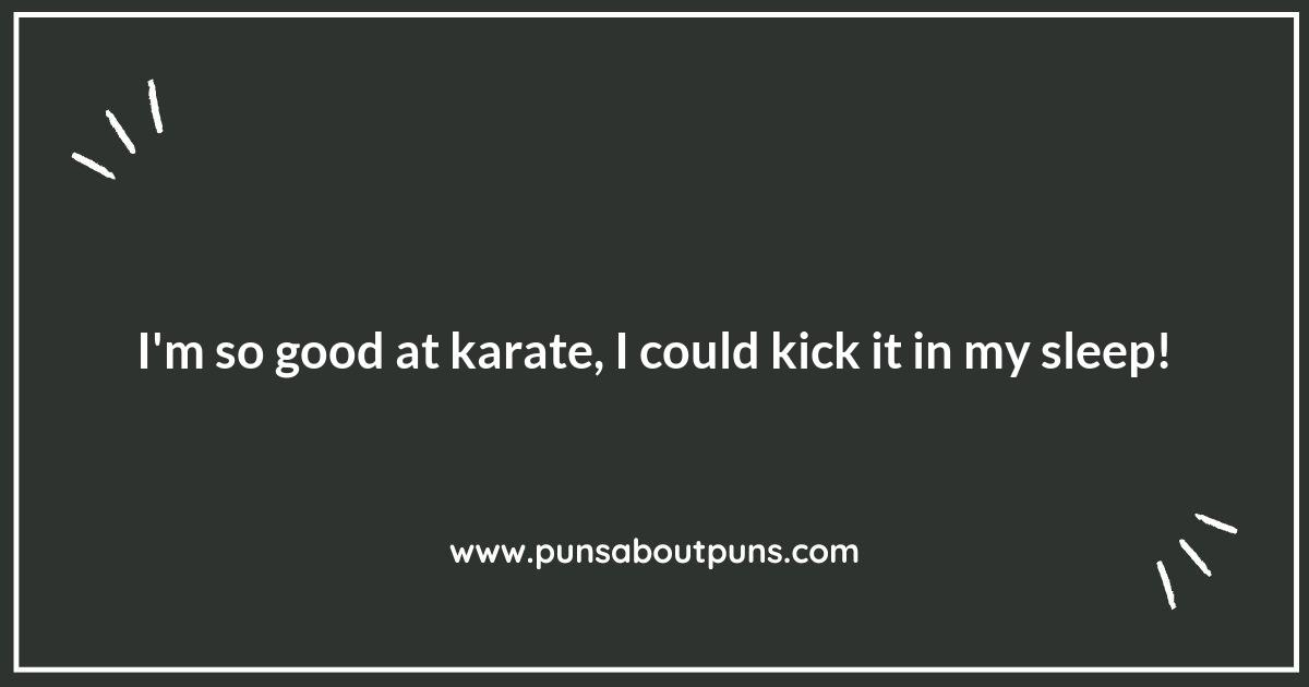 Karate Puns That Are Sure to Break the Ice