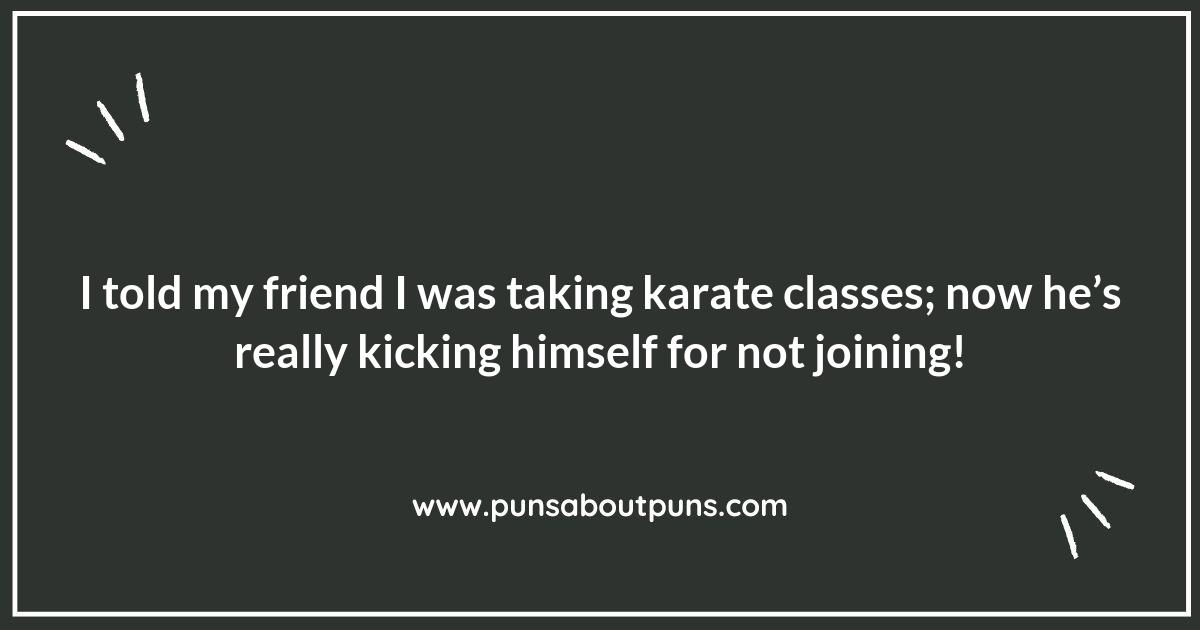 Karate Puns That Are a Real Hit!