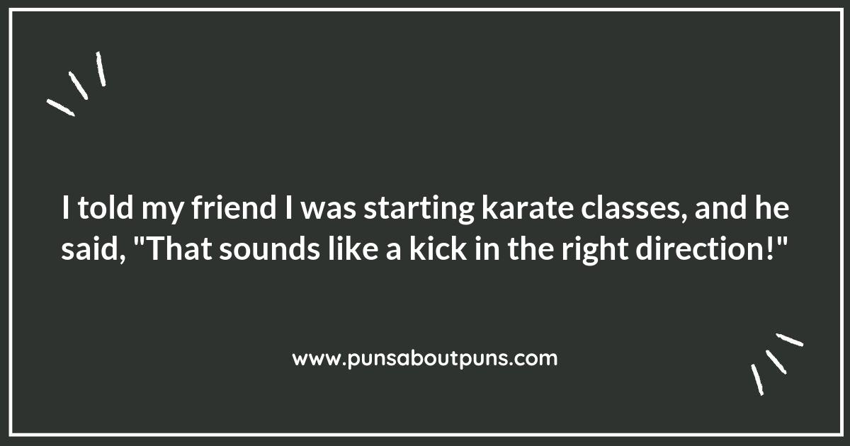 Karate Puns That Pack a Punch: Get Ready to Laugh